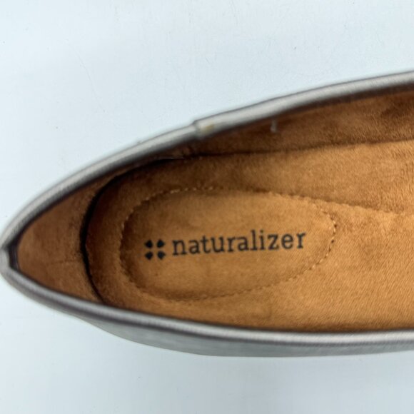 Naturalizer Haute Pewter Saga Shoes Size 7-1/2 M With Box - Picture 8 of 8